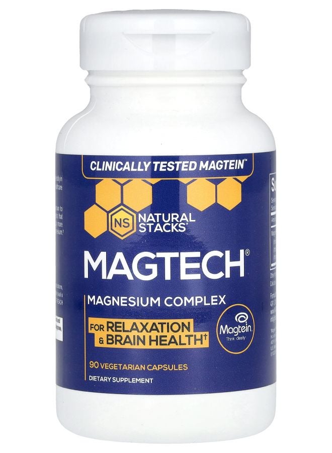 Natural Stacks مج تك مكمل المغنيسيوم 90 كبسولة نباتية