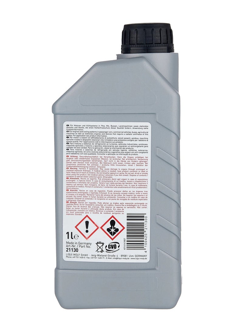 Liqui Moly Radiator Antifreeze KFS33 - 1L Blue-Green Concentrate - Image 2