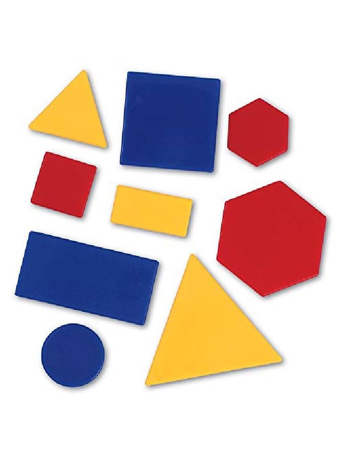Learning Resources - Attribute Blocks Desk Set In Tray - Image 1