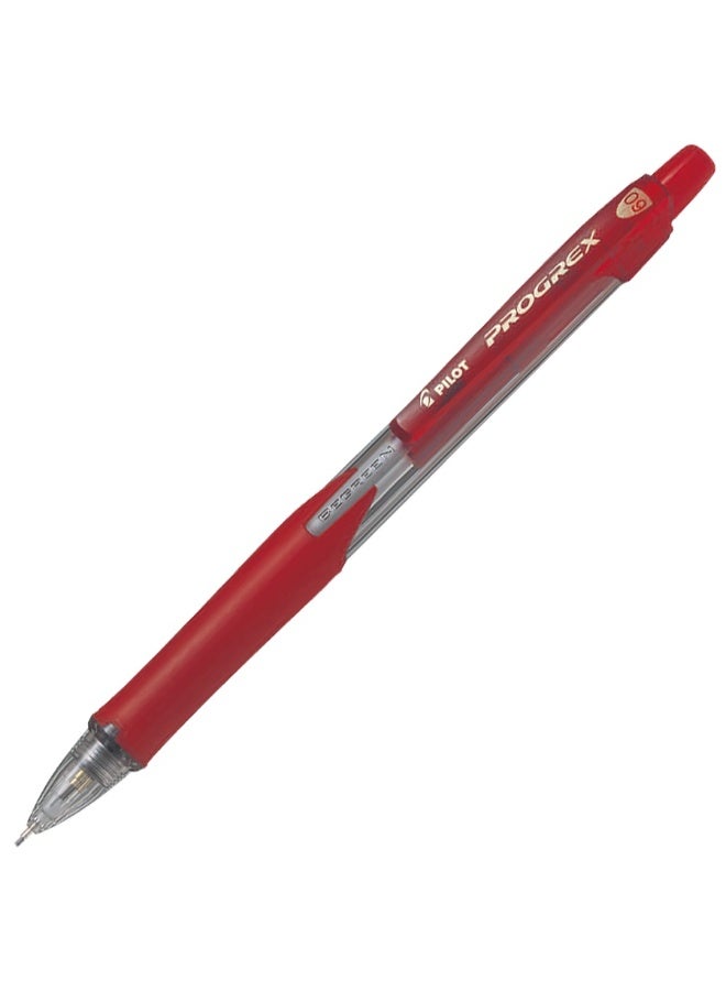 Pilot Mechanical Pencil Progrex H-129 - 0.9 mm/Red - Image 1