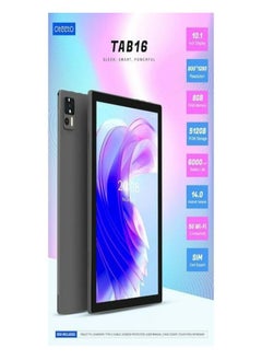 Oteeto Oteeto TAB 16 tablet 10.1 Inch IPS LCD display Octa Core 2.0GHz Android 14 and 4G Connectivity,8GB+512GB memory with keyboard and touch pen  - Image 2