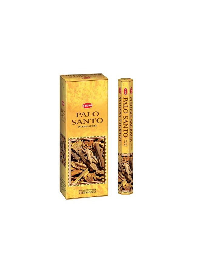 HEM Incense Sticks 120 Bulk Pack - Palo Santo (6 x 20) - Image 1