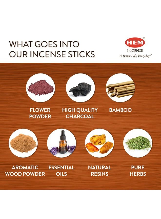HEM Incense Sticks 120 Bulk Pack - Palo Santo (6 x 20) - Image 5