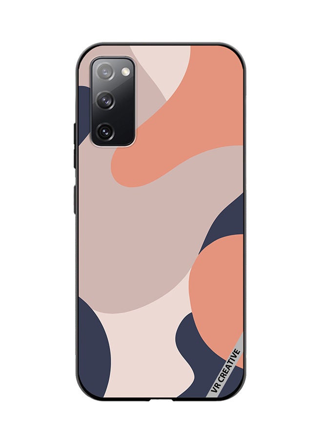 VR CREATIVE Protective Case Cover For Samsung Galaxy S20 FE 5G Layered In Design Multicolour - Image 1