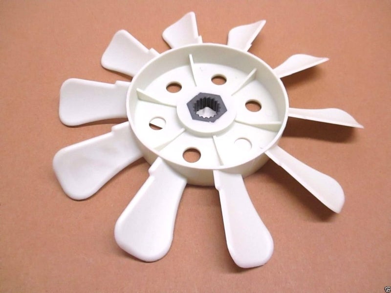 Tuff Torq Genuine 1A646083050 Transmission Cooling Fan 10 Blade White OEM - Image 2