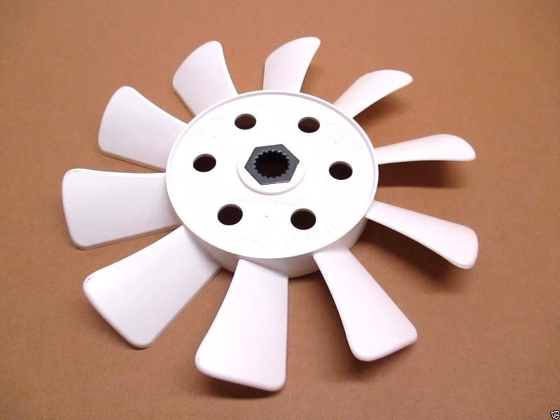 Tuff Torq Genuine 1A646083050 Transmission Cooling Fan 10 Blade White OEM - Image 1