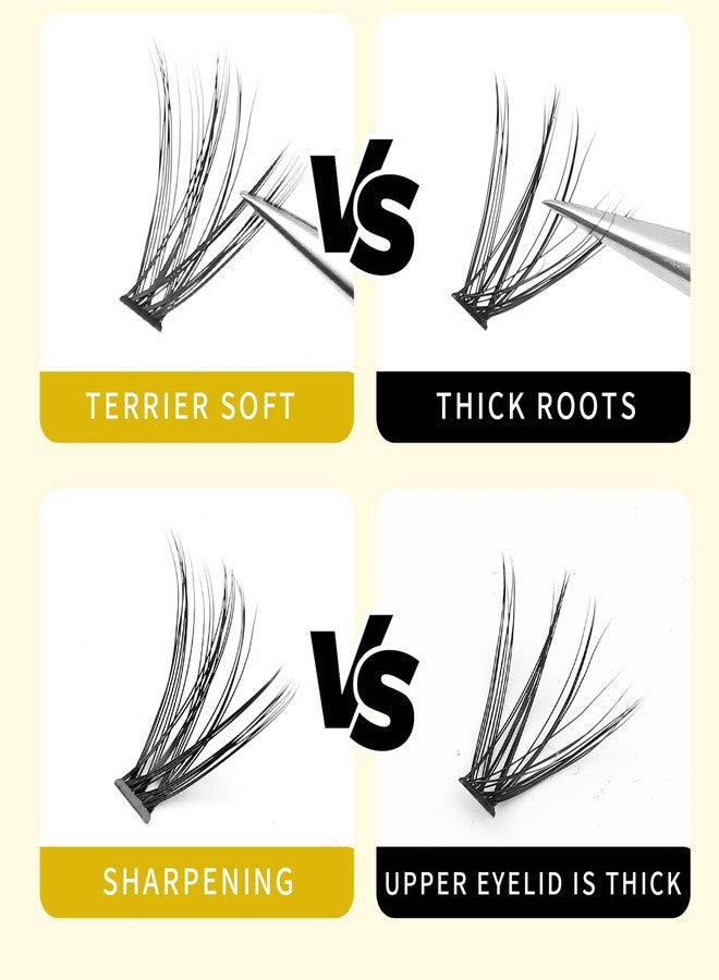 Vayator →VAYATOR Large Tray 220 Cluster/Box Eyelashes 0.07 Thickness Eyelashes Individual Eyelash False Eyelashes Extension Eyelash 10D/20D/40D/50D Eyelash (18mm） - Image 4