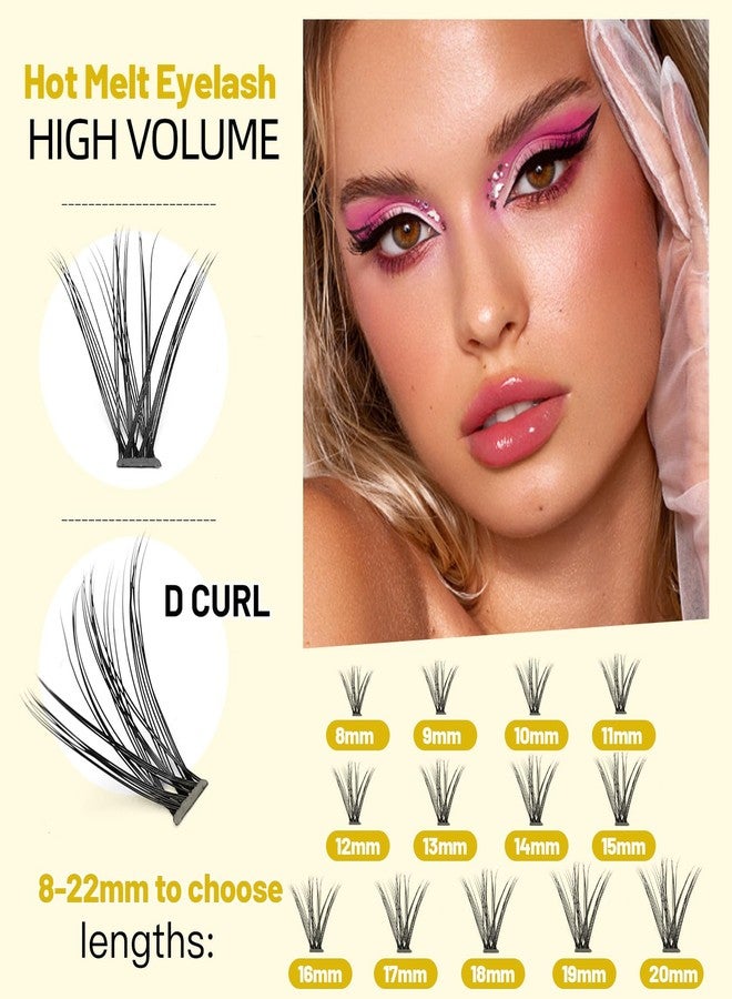Vayator →VAYATOR Large Tray 220 Cluster/Box Eyelashes 0.07 Thickness Eyelashes Individual Eyelash False Eyelashes Extension Eyelash 10D/20D/40D/50D Eyelash (18mm） - Image 3