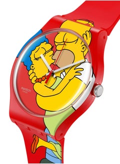 Swatch Unisex Watch Bio-sourced material Quartz SWEET EMBRACE  - Image 1