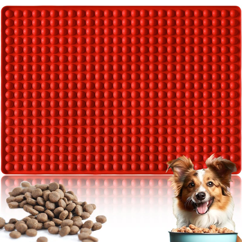 HKNMTT Silicone Mini Round Shape Molds, 468 Cavities Tiny Semi Sphere Baking Sheet Dog Treats Molds Candy Freezer Oven Safe Homemade Dog Treats Kit BPA Free Food Grade - Image 1