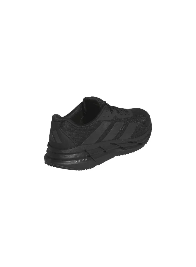 adidas أديداس  إم أحذية جري سوداء للرجال مقاس .