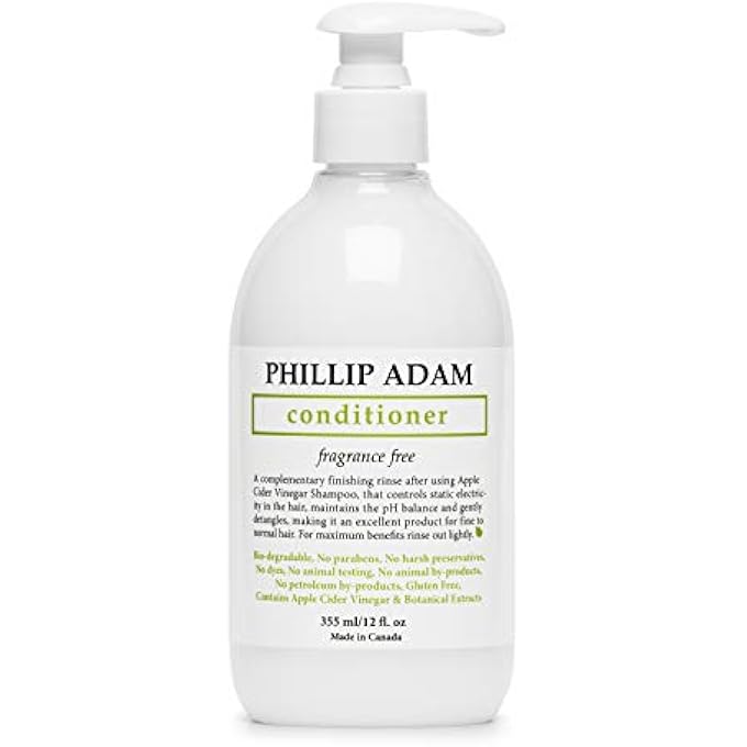 PHILLIP ADAM , CONDITIONER, APPLE CIDER VINEGAR, 12 FL OZ (355 ML) - Image 1