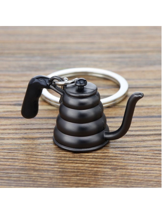 Generic Coffee Keychain Car Pendant Creative Gift Latte Art Tank Keychain