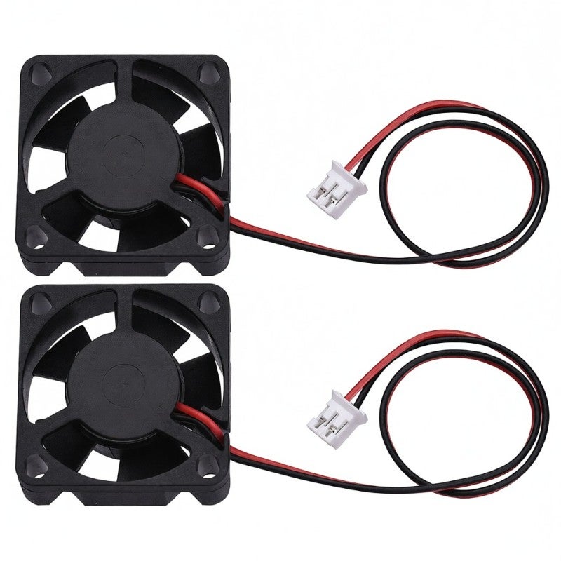 Cooling Fan 30x30x10mm High Speed Strong Wind Force And Low Noise - 2-Pin Connector Easy Installation 3010 for 12V/24V Equipment - Image 1