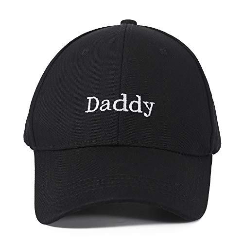 ZLYC Embroidered Cotton Baseball Cap Adjustable Snapback Dad Hat (Black,Daddy) - Image 5