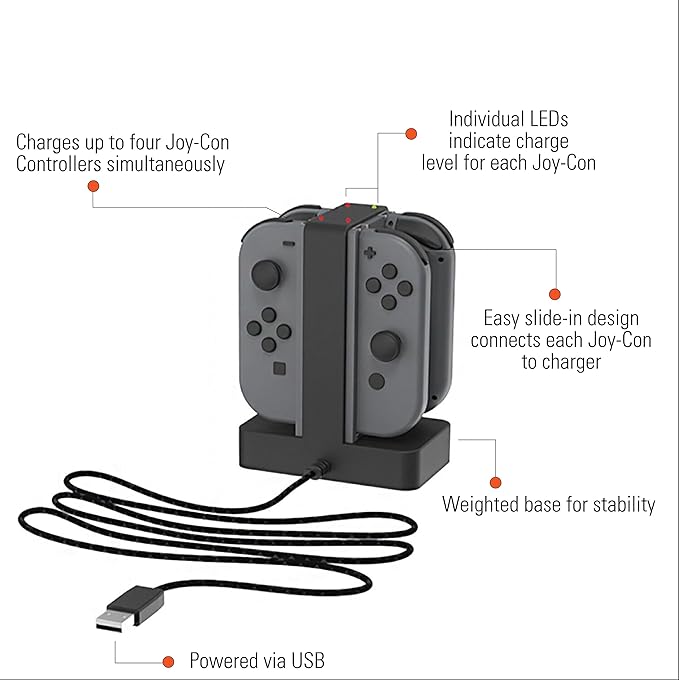 PowerA Joy-Con Charging Dock For Nintendo Switch - Image 4