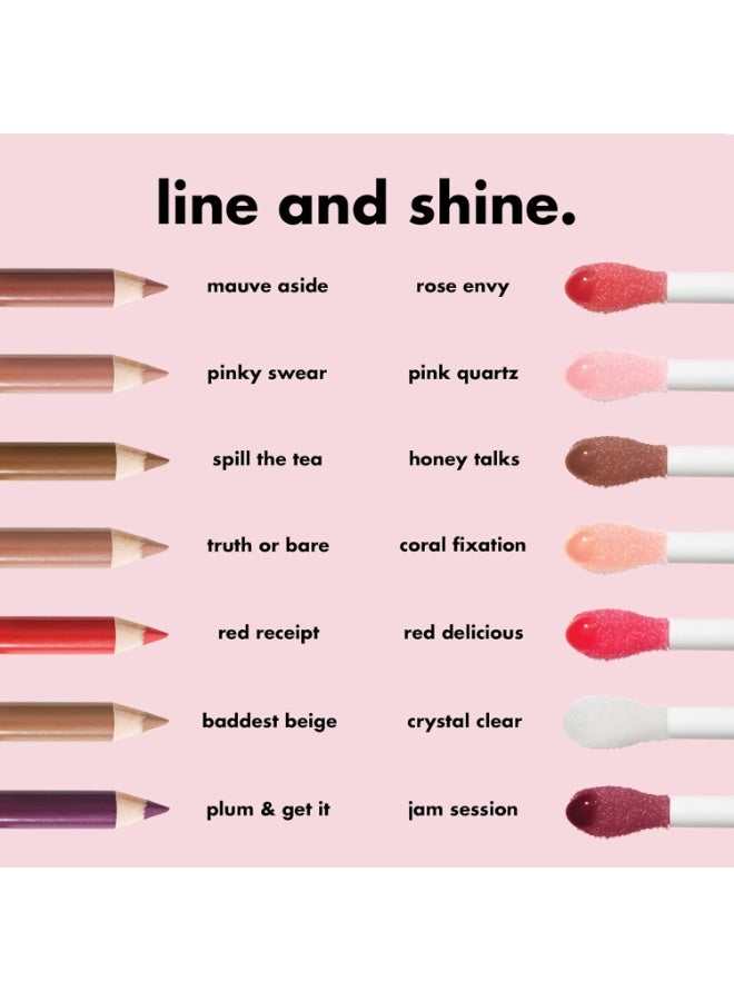 elf e.l.f. Glow Reviver Lip Oil, Nourishing Tinted Lip Oil For A High-shine Finish, Infused With Jojoba Oil, Vegan & Cruelty-free, Crystal Clear 7.6ml - Image 4