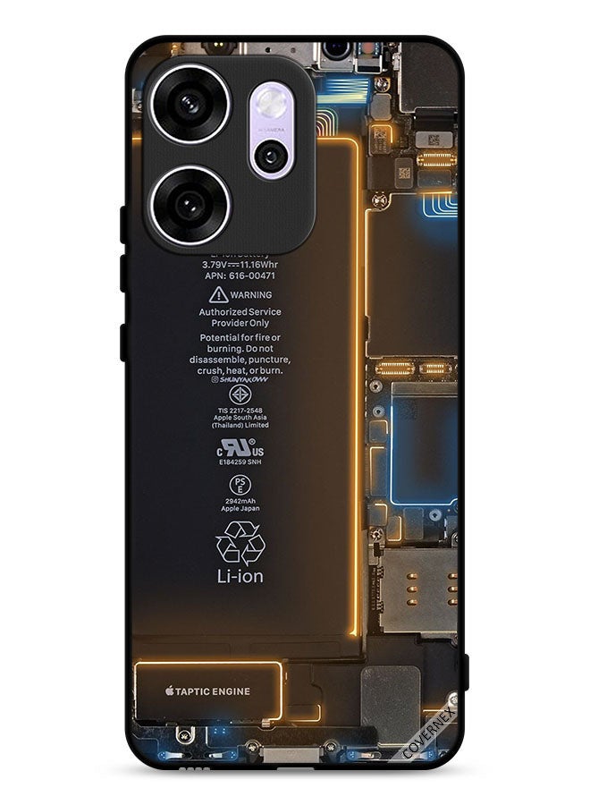 Covernex غطاء حماية خلفي لهاتف أوبو رينو 14 F بنمط داخلي - Image 1