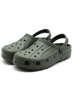 Red Tape Red Tape Men's Olive Green Clogs - 9 UK  - Image 1