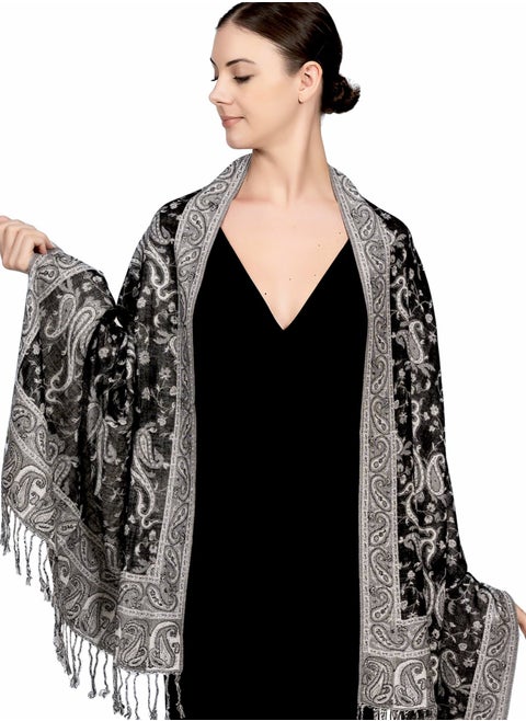 Women's Bp-025 cashmere shawl, comfortable and fashionable shawl, versatile