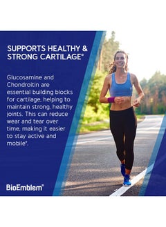 BioEmblem Joint Support - Glucosamine Chondroitin + MSM 1500 MG - with Boswellia, Turmeric & Hyaluronic Acid - Joint Health Supplement, Mobility, Flexibility, Cartilage - Non-GMO - 90 Caps - pzsku/ZF5ACFDDE25405A55376FZ/45/_/1735907914/e2d351fe-0e51-4671-9994-bbe5cc05299d