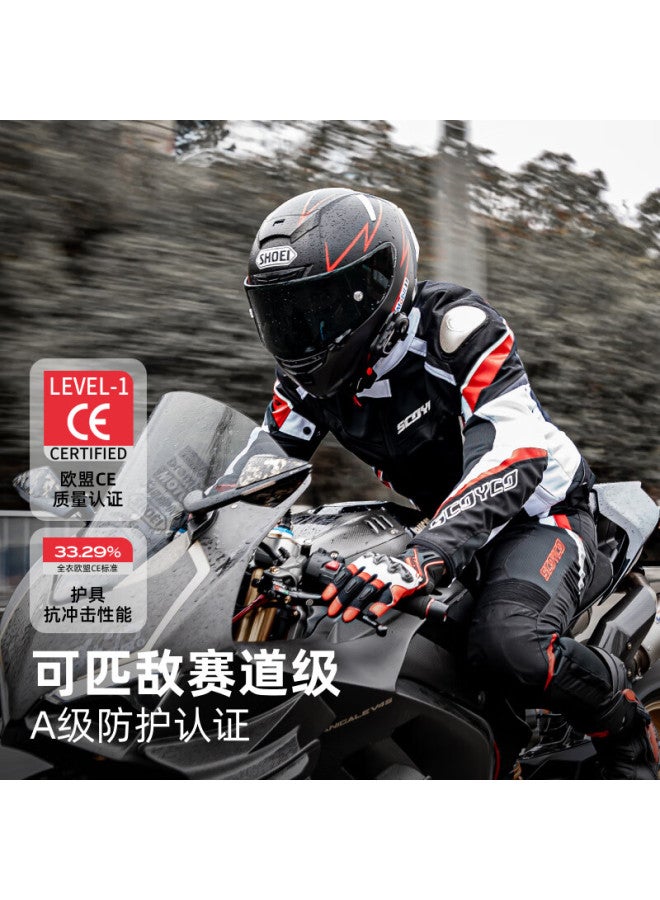 Scoyco Motorcycle Protective Gear, Riding Jacket, Breathable Racing Suit For Spring And Summer, Jk103-2 , 2XL - Image 4