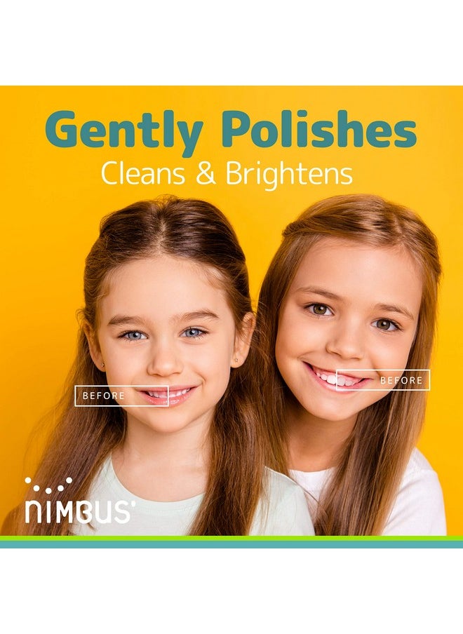 Nimbus Nimby Kid'S Extra Soft Toothbrushes For Sensitive Teeth And Receding Gums, Periodontist Design Plaque Remover Travel Toothbrush, Individually Wrapped (4 Pack, Colors May Vary)  - Image 2