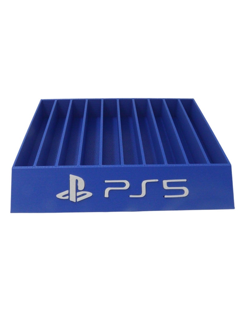 3D Brothers PS5 Games Organizer, playstation Disk Organizer Stand Base for 10 Games (Holds 10 Discs) - Image 2