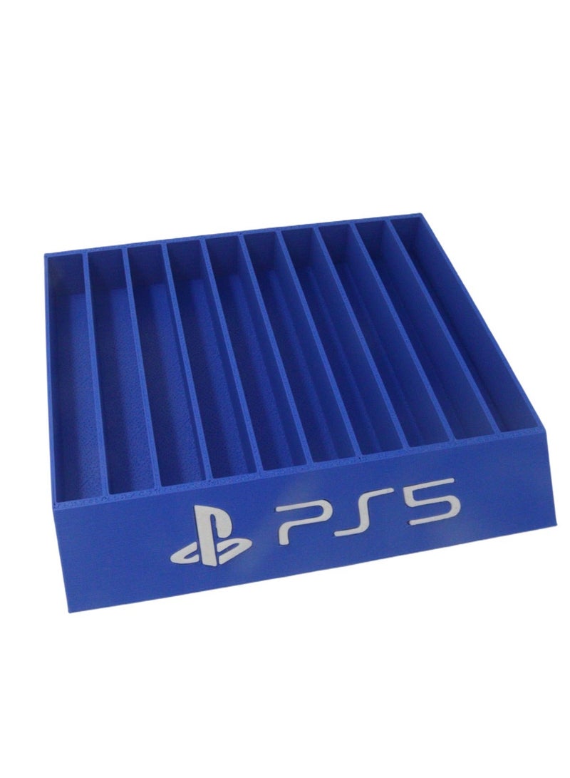 3D Brothers PS5 Games Organizer, playstation Disk Organizer Stand Base for 10 Games (Holds 10 Discs) - Image 4