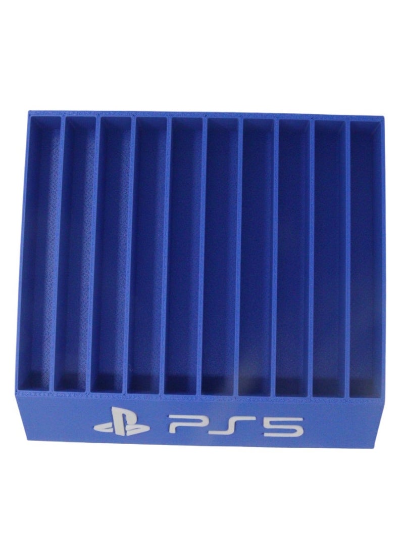 3D Brothers PS5 Games Organizer, playstation Disk Organizer Stand Base for 10 Games (Holds 10 Discs) - Image 3