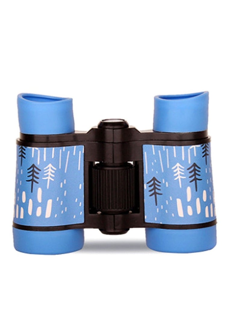 AROAQ Kids Binoculars, Children Educational Folding Telescope, Compact High Power Kids Binoculars for Bird Watching, Hiking, Hunting, Outdoor Games, (Blue)  - Image 1