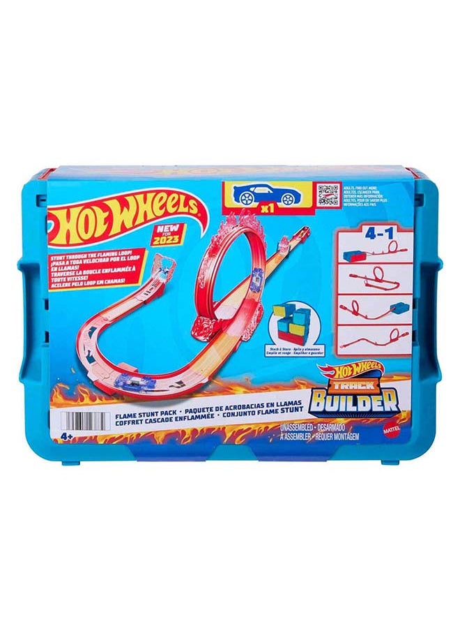Hot Wheels Hot Wheels Track Builder Flame Stunt Pack (1.67 x 0.97 x 0.23 m)  - Image 1