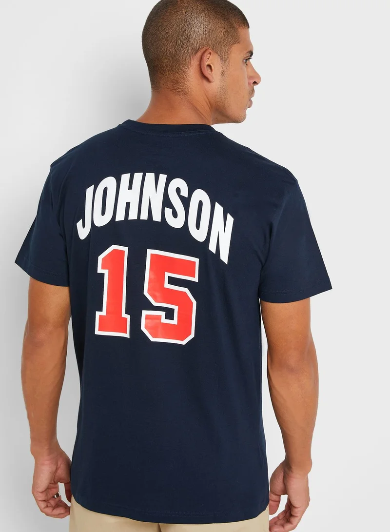 Mitchell & Ness Team USA Magic Johnson T-Shirt