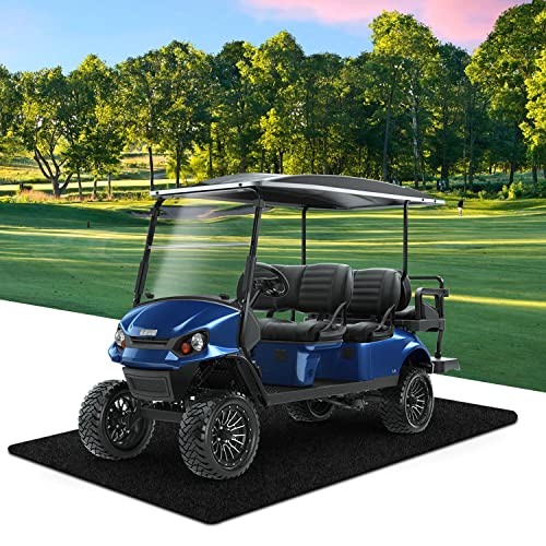 Golf Cart Parking Mat 918 ft x 492 ft Oil Absorbent Universal Garage Floor Mat for EZGO Club Car Yamaha ICON Advanced EV ATV SlideResistant Petroleum Pollution Protection