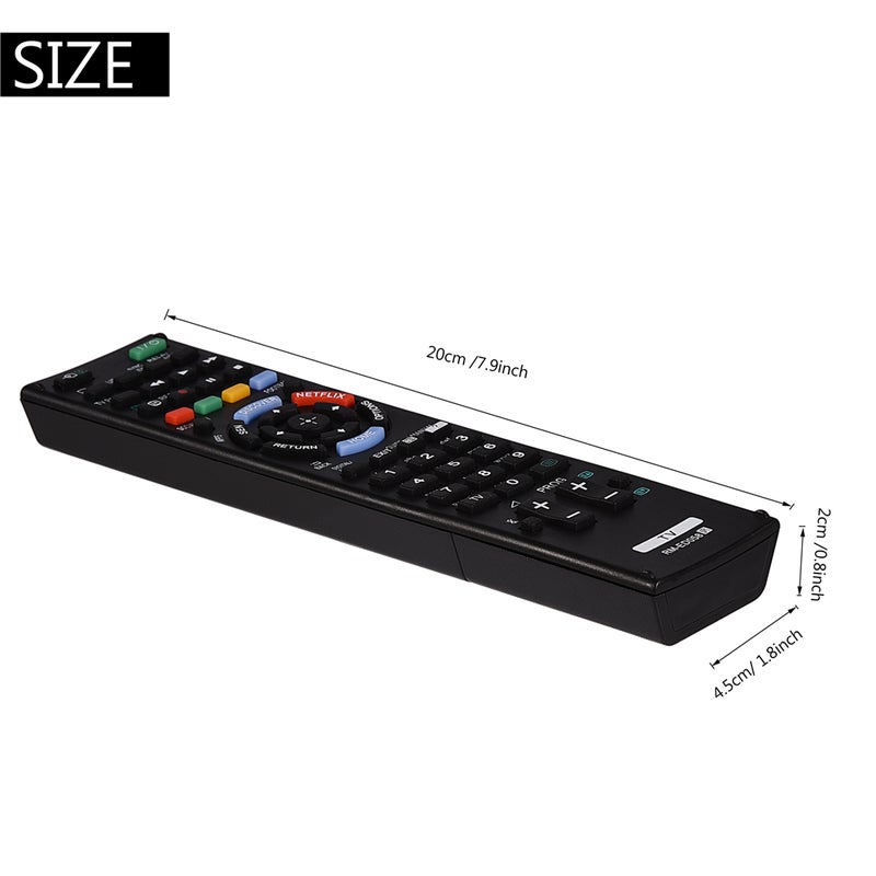 Black Remote Control Replacement for Sony RM-ED058 TV - Image 5
