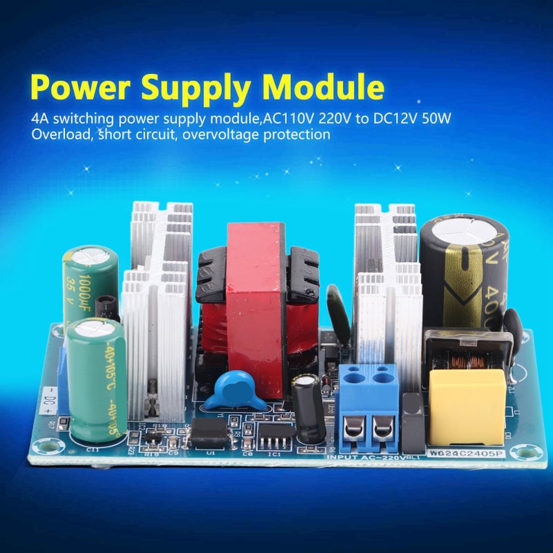 4A Switching Power Supply Module AC110V 220V to DC12V 50W Low Ripple Voltage Converter Board - Image 5