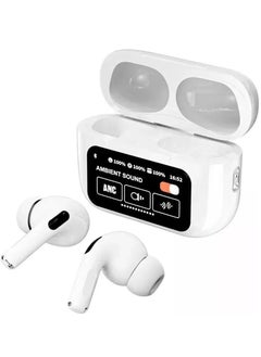"Best One A9 Pro TWS Wireless Earbuds – Touch Screen, Bluetooth ANC Sport Headphones"