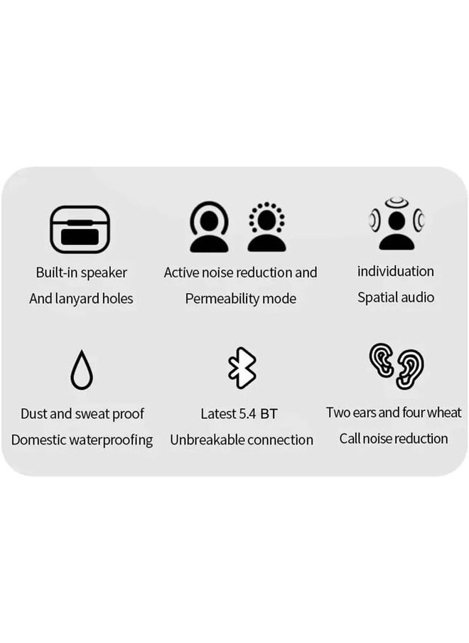 Generic - "Best One A9 Pro TWS Wireless Earbuds – Touch Screen, Bluetooth ANC Sport Headphones" - Image 1