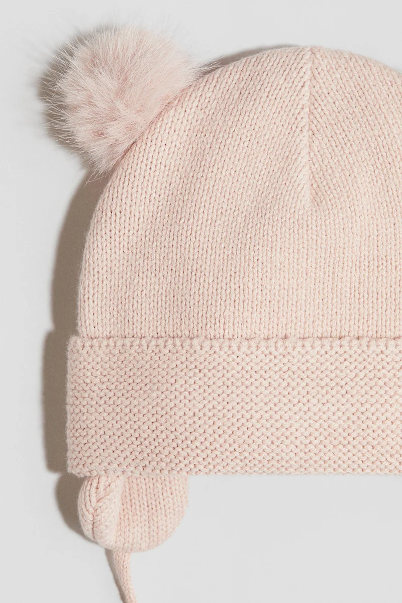 H&M Fleece-lined beanie with earflaps