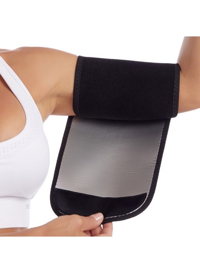 أكمام تنحيف الذراعين مشدات تنحيف الذراعين حزام تنحيف الذراعين لتقليل الدهون رباط تنحيف الذراعين مُقلل للدهون رباط تنحيف الذراعين مُقلل للدهون رباط تنحيف الجسم للساونا مُقلل للعرق رباط تنحيف الذراعين للنساء - Image 4