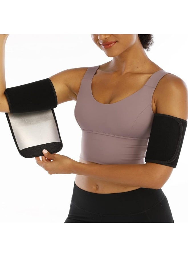 أكمام تنحيف الذراعين مشدات تنحيف الذراعين حزام تنحيف الذراعين لتقليل الدهون رباط تنحيف الذراعين مُقلل للدهون رباط تنحيف الذراعين مُقلل للدهون رباط تنحيف الجسم للساونا مُقلل للعرق رباط تنحيف الذراعين للنساء - Image 2