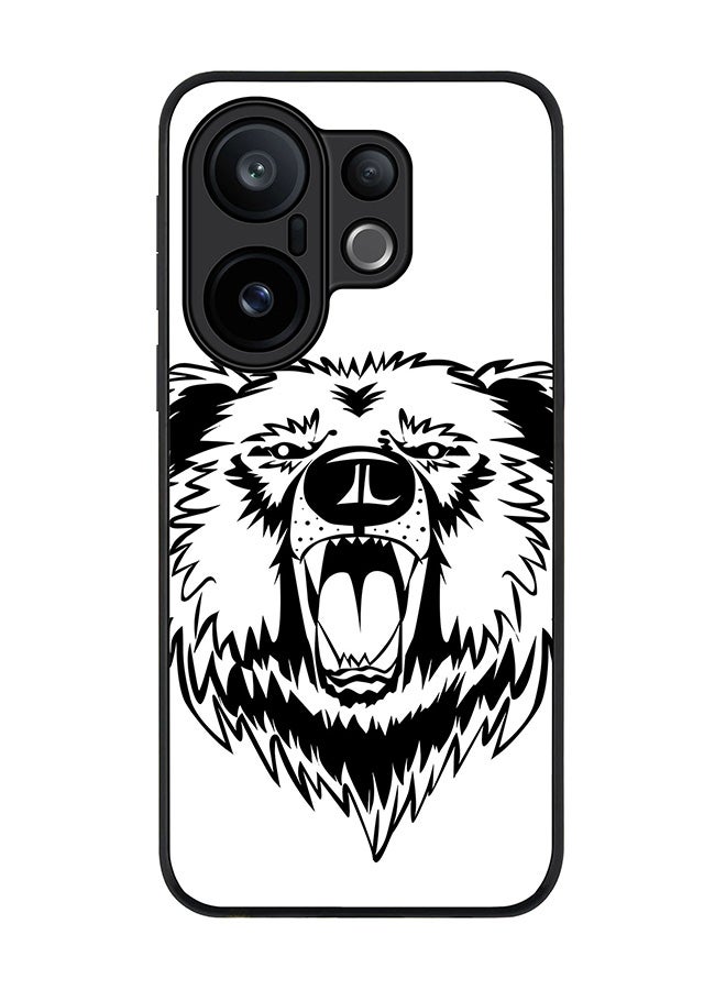 Stylizedd For vivo X200 FE / S30 Pro mini Case,Slim fit Camera Protection, Shockproof Thin Phone cover  - Grizzly Bear