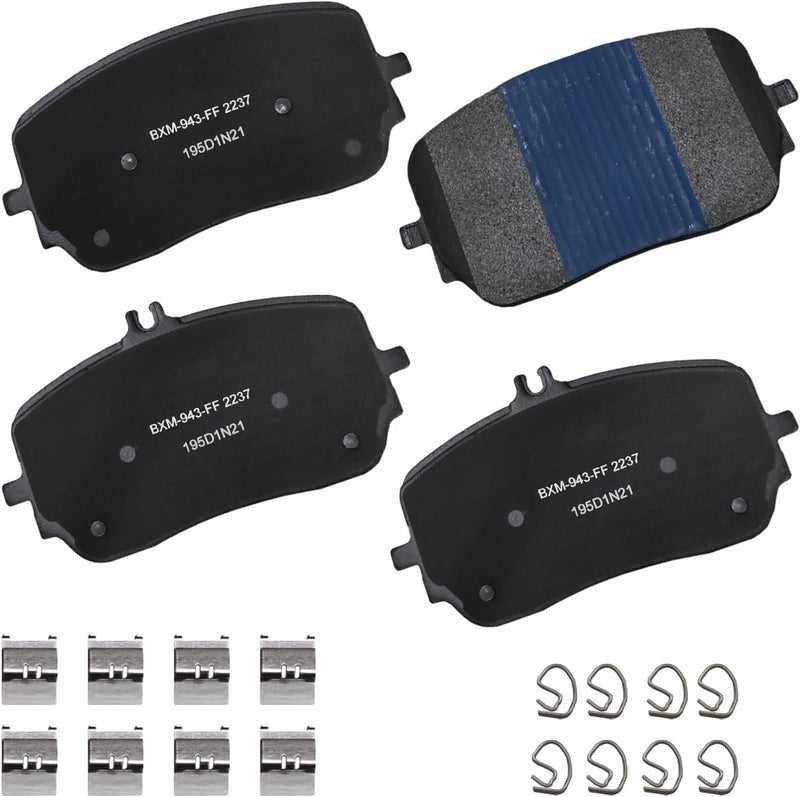 Bendix Premium SBM2237 Semi-Metallic Front Brake Pads for Mercedes-Benz GLE53 AMG 2023-2021, GLE450 2023-2020, GLE580 2021-2020, GLS450 2022-2020, GLS580 2024-2020, Maybach GLS600 2021 - Image 1