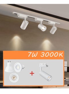 Optico LED Track Light Heads, Track Lighting System for Ceiling, Track Lighting System Rail Ceiling Spotlight Art Functions and Wall Galleries Ceiling Track Lights Fixture for Kitchen, Dining Room, Bar, Hallway, Office  - Image 1