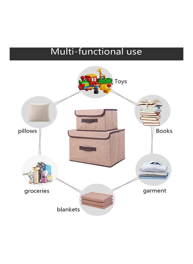 KLNAMAEAAN 2-Piece Foldable Cloth Storage Box  - Image 5