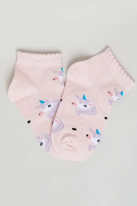 R&B 3 Pack Patterned Ankle Socks