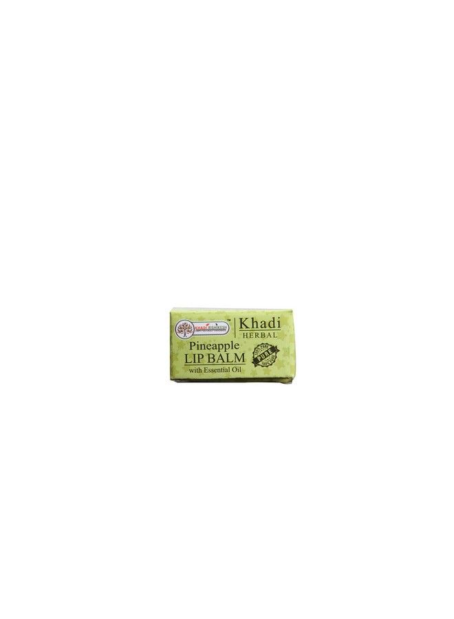 KHADI RISHIKESH Herbal Pineapple Lip Balm 8Gm Pack - Image 2