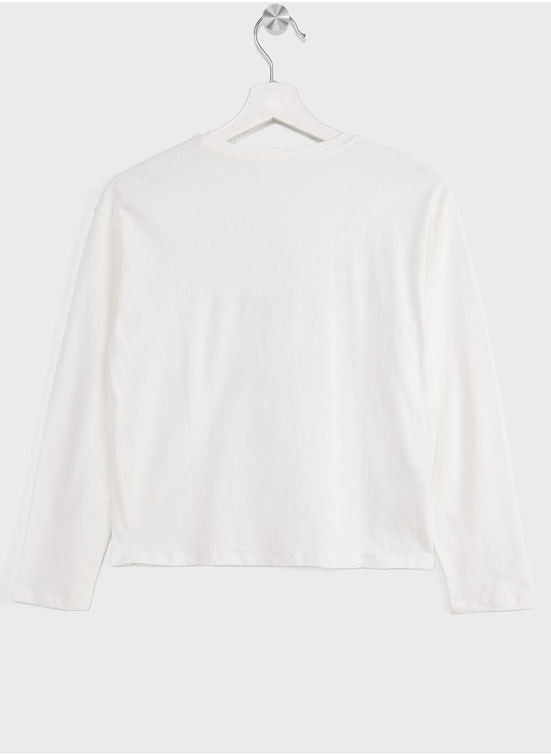 MANGO - Kids Graphic T-Shirt - Image 1