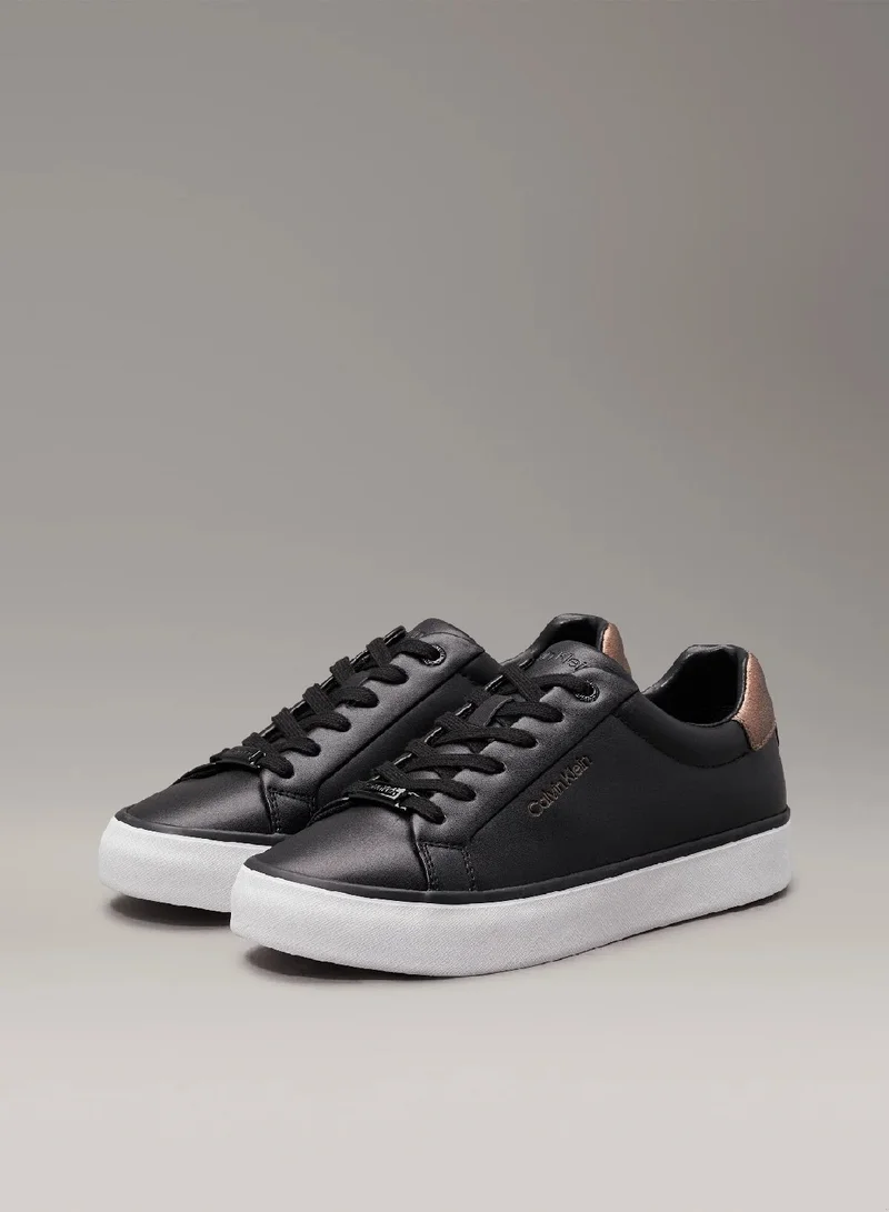 CALVIN KLEIN Leather Trainers