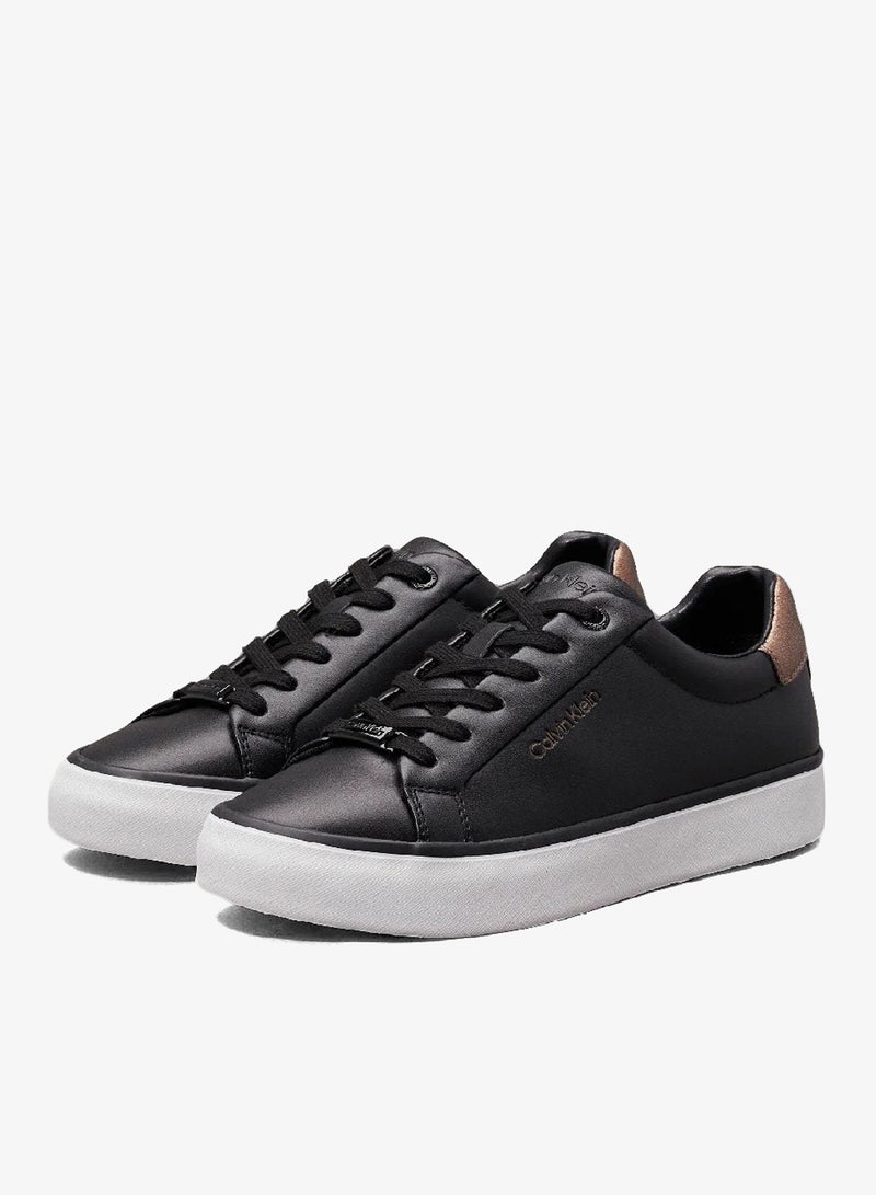 CALVIN KLEIN Leather Trainers - Image 2